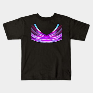 Abstract colorful gradient design Kids T-Shirt